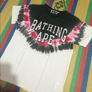 Bathing Ape Bape Tye Dye T Shirt